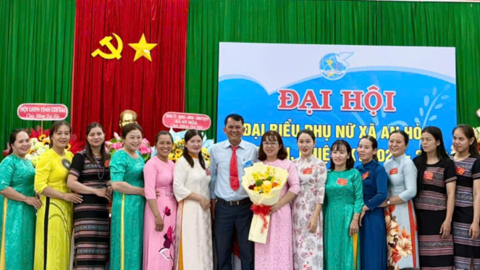 HỘI LHPN XÃ AN HÒA TỔ CHỨC ĐẠI HỘI ĐẠI BIỂU PHỤ NỮ XÃ LẦN THỨ I, NHIỆM KỲ 2025 - 2030